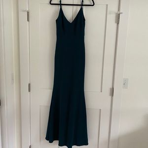 Lulus | Infinite glory forest green maxi dress